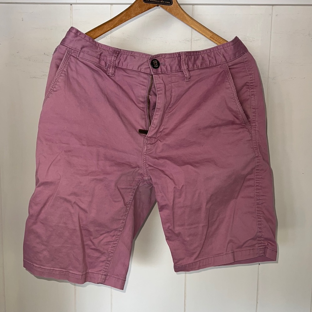 Fat Face Oxford Flat Front Shorts